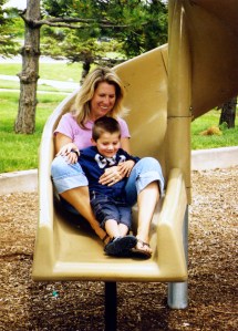 Me and my two-year-old Luke