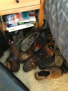 There's a glass slipper in there somewhere, I'm sure. 