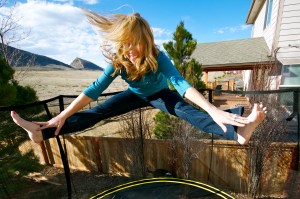 Never too old for the playground!
