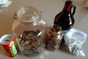 Years' worth of small change can really add up!