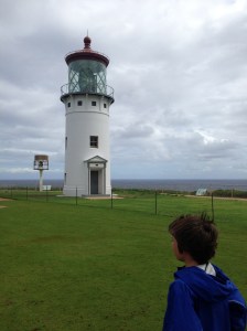 Joe at the lighthouse 