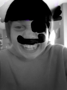 Sample of a text message I received from my son