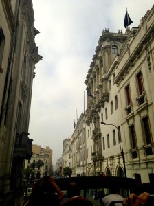 On top of the world...or at least on top of the bus