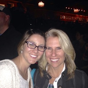 Me and my young friend at The Replacements show. It's amazing I was able to stand up without a walker for the two-hour show. 